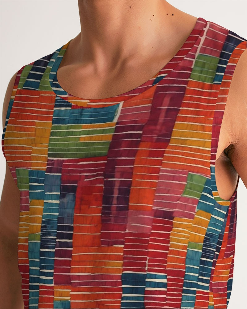 Men's Sports Tank-Kantha Collection