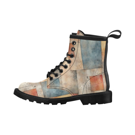 "👞 Elementologie Men's Vegan Leather Martens Boots – Stylish Comfort, Cruelty-Free! 🌿" - Premium Boots from interestprint - Just $69.99! Shop now at Elementologie