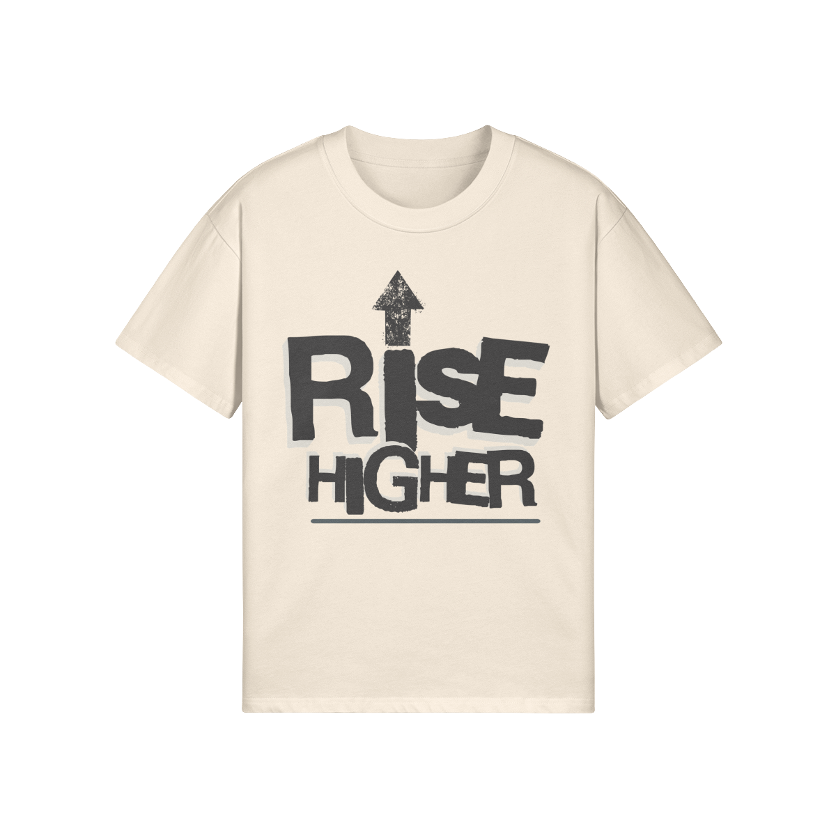 Unisex Oversized T-shirt-Rise Higher