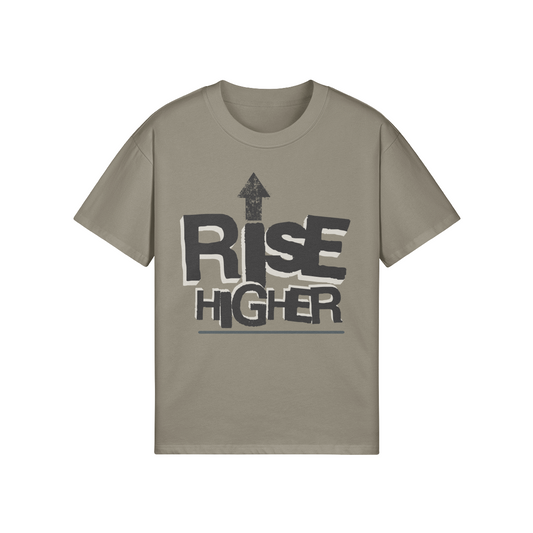 Unisex Oversized T-shirt-Rise Higher