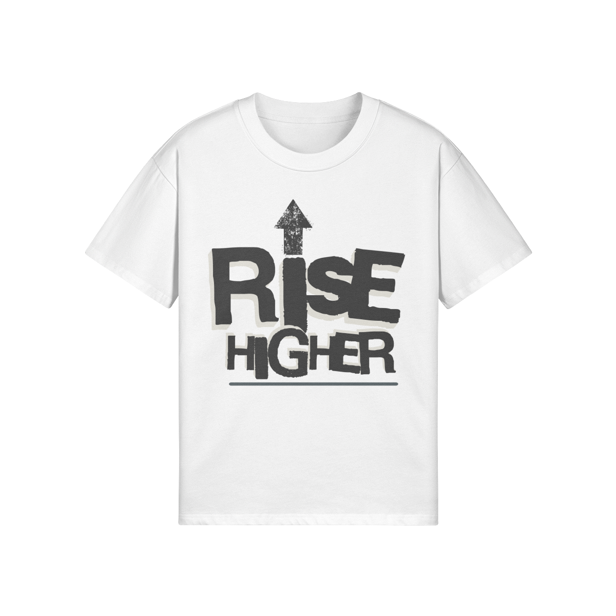 Unisex Oversized T-shirt-Rise Higher