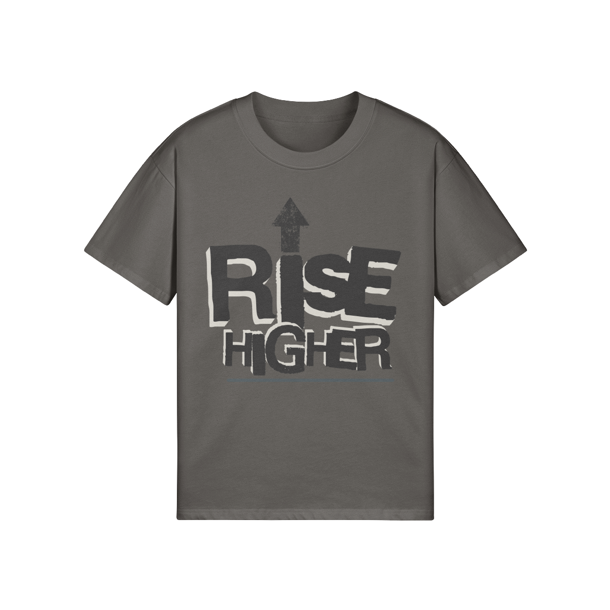 Unisex Oversized T-shirt-Rise Higher