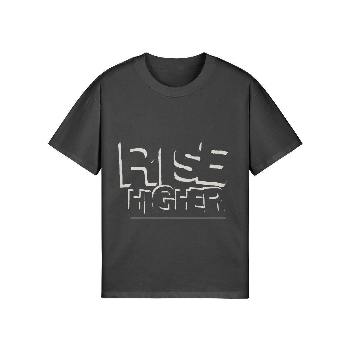 Unisex Oversized T-shirt-Rise Higher